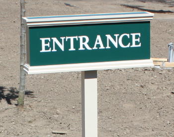 Entrance Sign