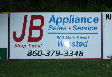 Sports Sponsor Custom Vinyl Sign