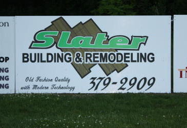 Sports Sponsor Custom Vinyl Sign