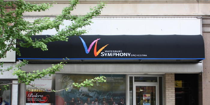 Custom Waterbury Symphony Awning