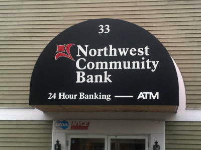 Northwest Bank Awning